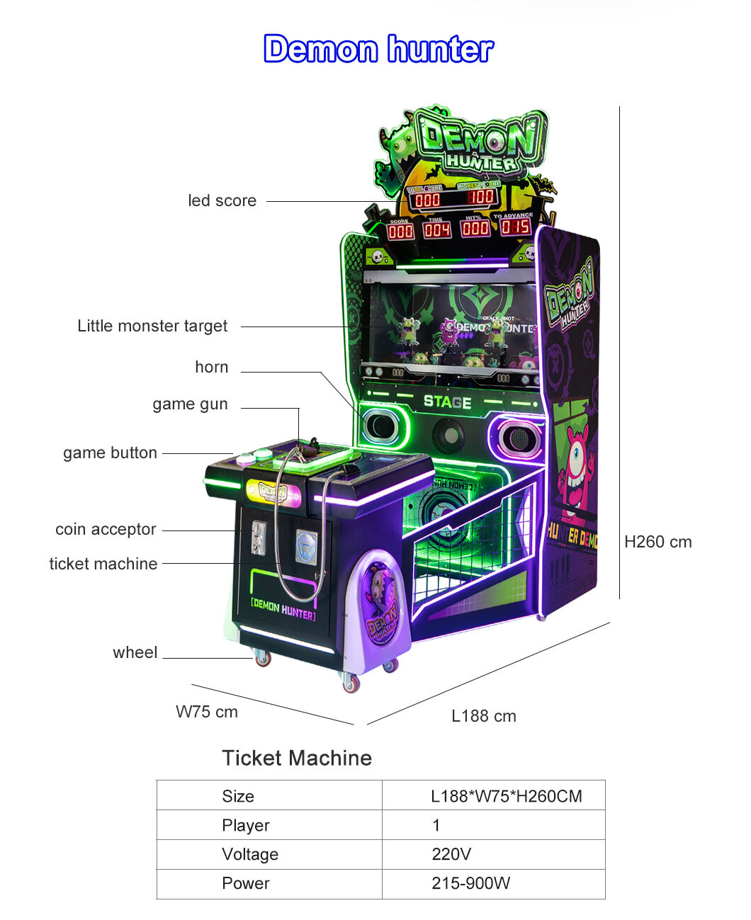 スリリングな屋内遊戯：コイン式ガンシューティングアーケードマシン